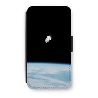 Alone in Space: iPhone XS Flip Hoesje