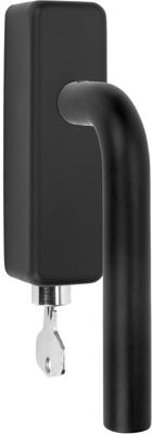 Formani Basics LB3-DKLOCK-O draaikiepgarnituur afsluitbaar - mat zwart