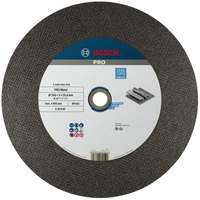 Bosch Professional Doorslijpschijf PRO Metal 355x25,4mm VE=1 - 2608600543