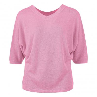 Enjoy - Roze | Dames | Trui | Roze | XXL | regular | Kamst mode
