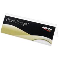 Deflecto 778901 Tafelnaambordje Classic Image® (l x b x h) 30 x 150 x 55 mm 1 stuk(s)