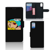 Samsung Galaxy A41 Wallet Case met Pasjes Popart Oh Yes - thumbnail