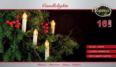 Kaarsverlichting 16 lampjes - Annas collection