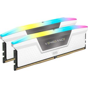 Corsair 32 GB DDR5-6200 Kit werkgeheugen CMH32GX5M2B6200C36W, Vengeance RGB, XMP 3.0