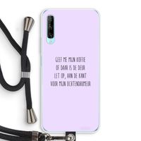 Ochtendhumeur: Huawei P Smart Pro Transparant Hoesje met koord
