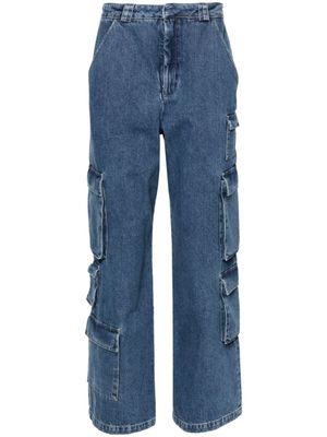 Axel Arigato jean évasé Roam à poches cargo - Bleu