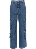 Axel Arigato Roam wide-leg cargo jeans - Bleu