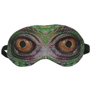 Dieren slaapmasker reptielenogen/slangenogen