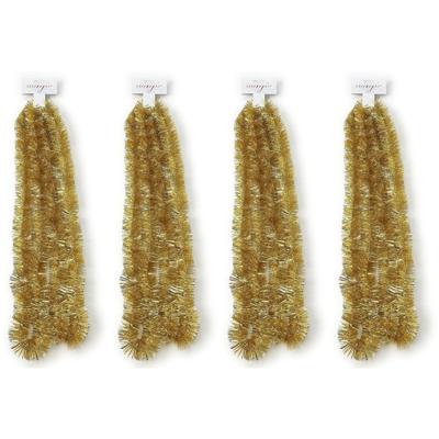 Inge Christmas Goods Kerstslinger - 4x - guirlande - goud - 270 cm
