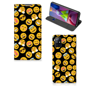 Samsung Galaxy M51 Hoesje met Magneet Emoji