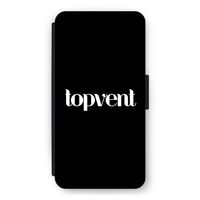 Topvent Zwart: iPhone 11 Flip Hoesje