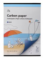 Carbonpapier Qbasic A4 21x29,7cm 100x blauw