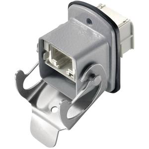 Telegärtner 100007421 STX V5 RJ45-flensset variant 5 Koppeling, inbouw Aantal polen: 8P8C Aluminium 1 stuk(s)