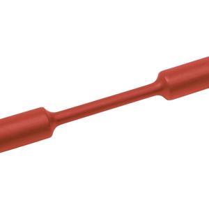 HellermannTyton 333-32402 Krimpkous zonder lijm Rood 24 mm 8 mm Krimpverhouding:3:1 per meter