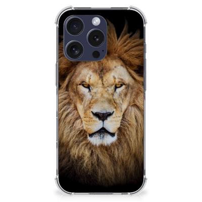 iPhone 16 Pro Max Case Anti-shock Leeuw