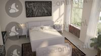 Opberg boxspring 140 x 210 cm- stofkleur 7013