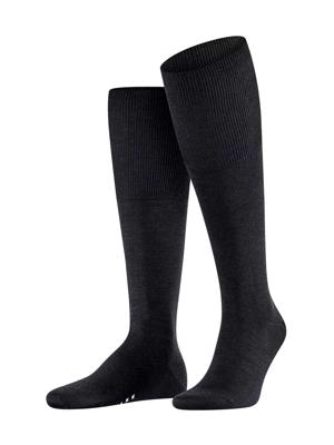 FALKE - Kniekousen - Airport - Zwart - 3000, Maat:43-44