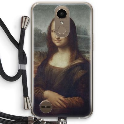 Mona Lisa: LG K10 (2017) Transparant Hoesje met koord