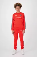 Black Bananas Taped Anorak Trainingspak Kids Rood - Maat 140 - Kleur: Rood | Soccerfanshop