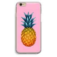 Grote ananas: iPhone 6 / 6S Transparant Hoesje
