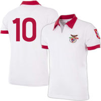 SL Benfica Retro Shirt Uit 1968 + Nummer 10