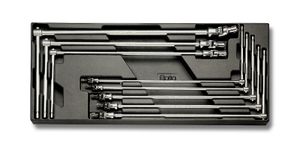 Beta Harde voorgevormde inzetbakken met assortiment gereedschap T64 - 024240064