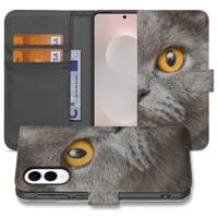 Telefoonhoesje | Met pasjeshouder | Samsung Galaxy S25 Edge Britse Korthaar