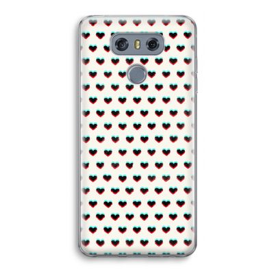 Hartjes: LG G6 Transparant Hoesje