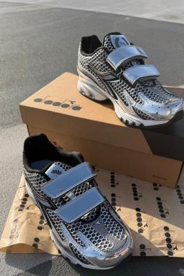 Diadora Heritage sneakers Mythos Propulsion 280 Strap 501.183395 silver dd/black