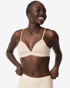 HEMA Voorgevormde Bh Zonder Beugel Rib Nude (nude)