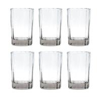 Brût Homeware, Set van 6 Water | Sap Glas 20 CL, helder