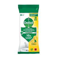 Reinigingsdoekjes dettol antibacterieël citrus 30