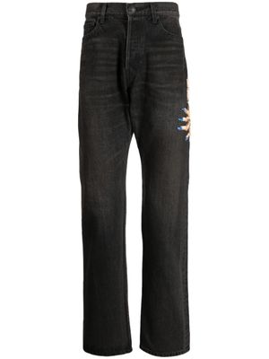Undercover pantalon droit à ornements en perles - Noir