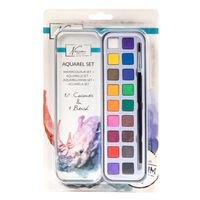 Nassau Fine Art Nassau Aquarel Verfset, 18 kleuren