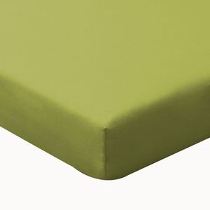 Biojersey hoeslaken, oranje 150 × 200 cm Biojersey hoeslaken, oranje 150 × 200 cm