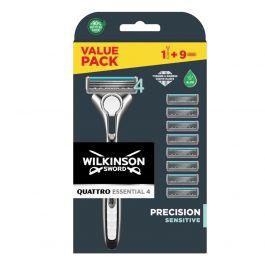 Wilkinson Wilkinson Sword Scheermesjes Quattro Titanium Sensitive - 8 Mesjes