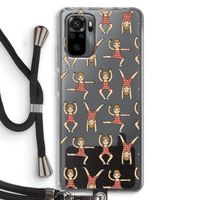 Gymboys: Xiaomi Redmi Note 10 Pro Transparant Hoesje met koord