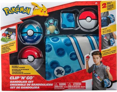 Pokemon Clip 'N Go Bandolier Set - Squirtle