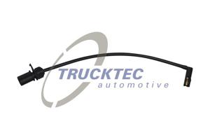 Waarschuwingscontact, remvoering-/blokslijtage TRUCKTEC AUTOMOTIVE, Inbouwplaats: Vooras, u.a. für Audi