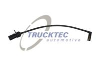 Waarschuwingscontact, remvoering-/blokslijtage TRUCKTEC AUTOMOTIVE, Inbouwplaats: Vooras, u.a. für Audi - thumbnail