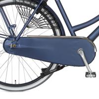 Cortina kettingkast lakdoek roots trans polish blue matt