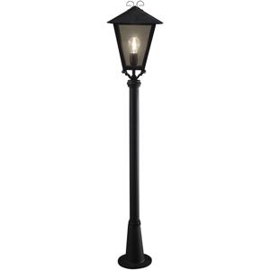 KonstSmide Landelijke tuinlampBenu 128cm zwart - 436-750