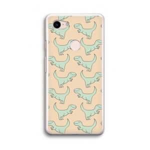 Dinos: Google Pixel 3 Transparant Hoesje