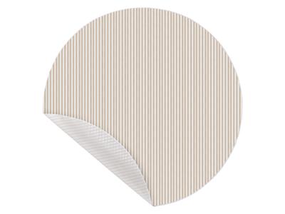 LIVARNO home Tafelkleed (Rond, Bruin)