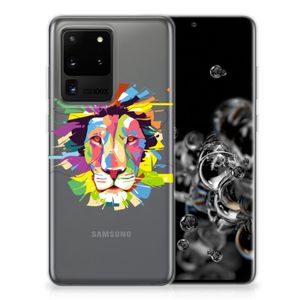 Samsung Galaxy S20 Ultra Telefoonhoesje met Naam Lion Color