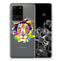 Samsung Galaxy S20 Ultra Telefoonhoesje met Naam Lion Color - thumbnail
