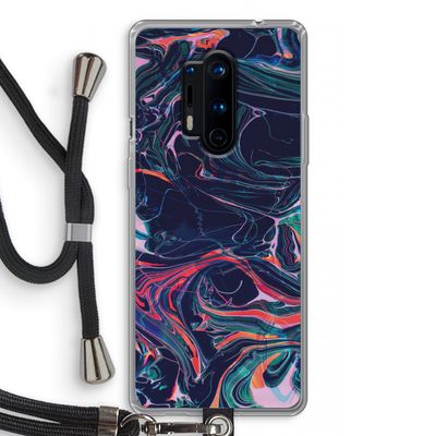 Light Years Beyond: OnePlus 8 Pro Transparant Hoesje met koord