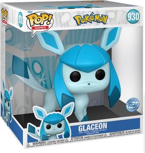 Pokemon Funko Pop Vinyl: Jumbo Size Glaceon