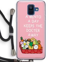 Bento a day: Samsung Galaxy A6 (2018) Transparant Hoesje met koord