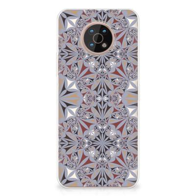 Nokia G50 | TPU | Siliconen hoesje | Flower Tiles